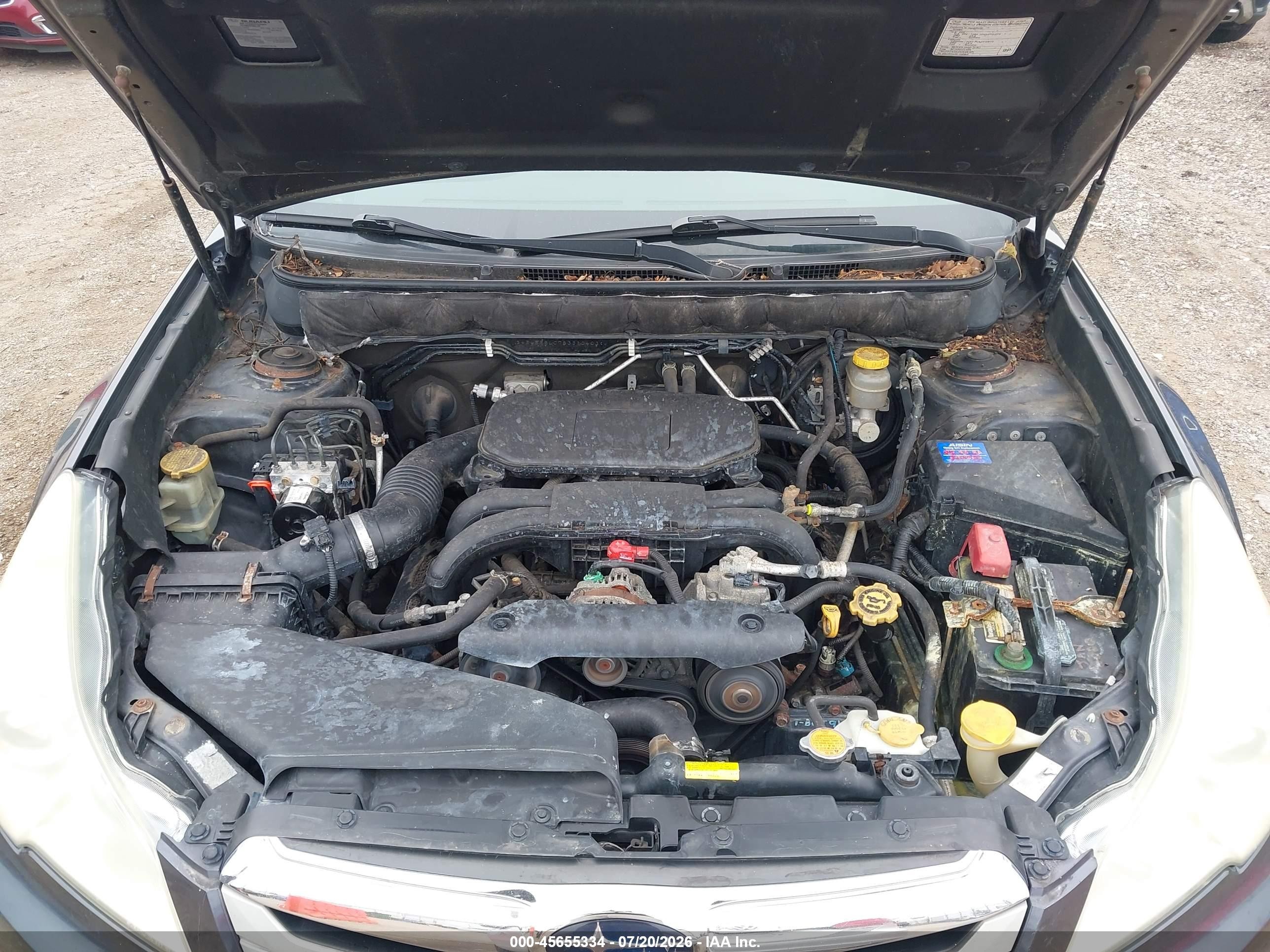 2011 Subaru Outback 2.5i Limited Navy vin: 4S4BRBLC7B3310403