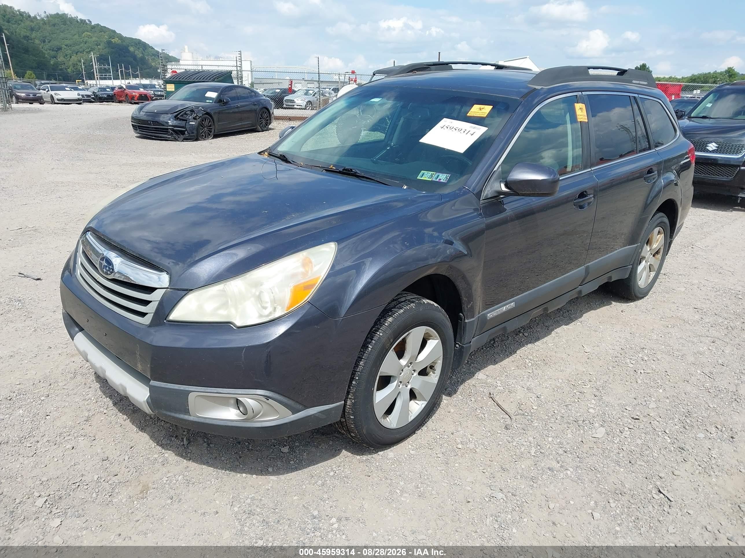 2011 Subaru Outback 2.5i Limited Gray vin: 4S4BRBLC7B3340467