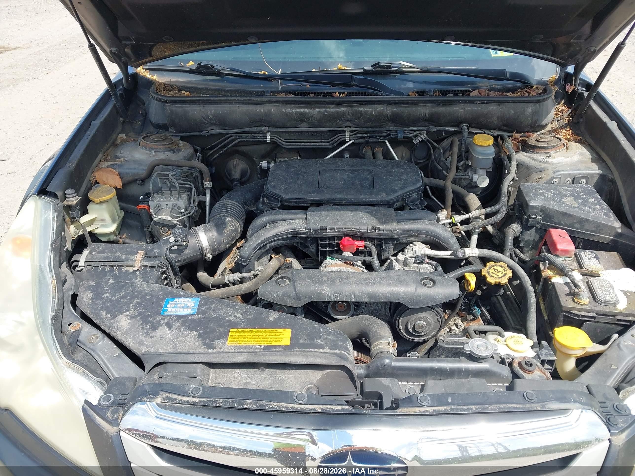 2011 Subaru Outback 2.5i Limited Gray vin: 4S4BRBLC7B3340467