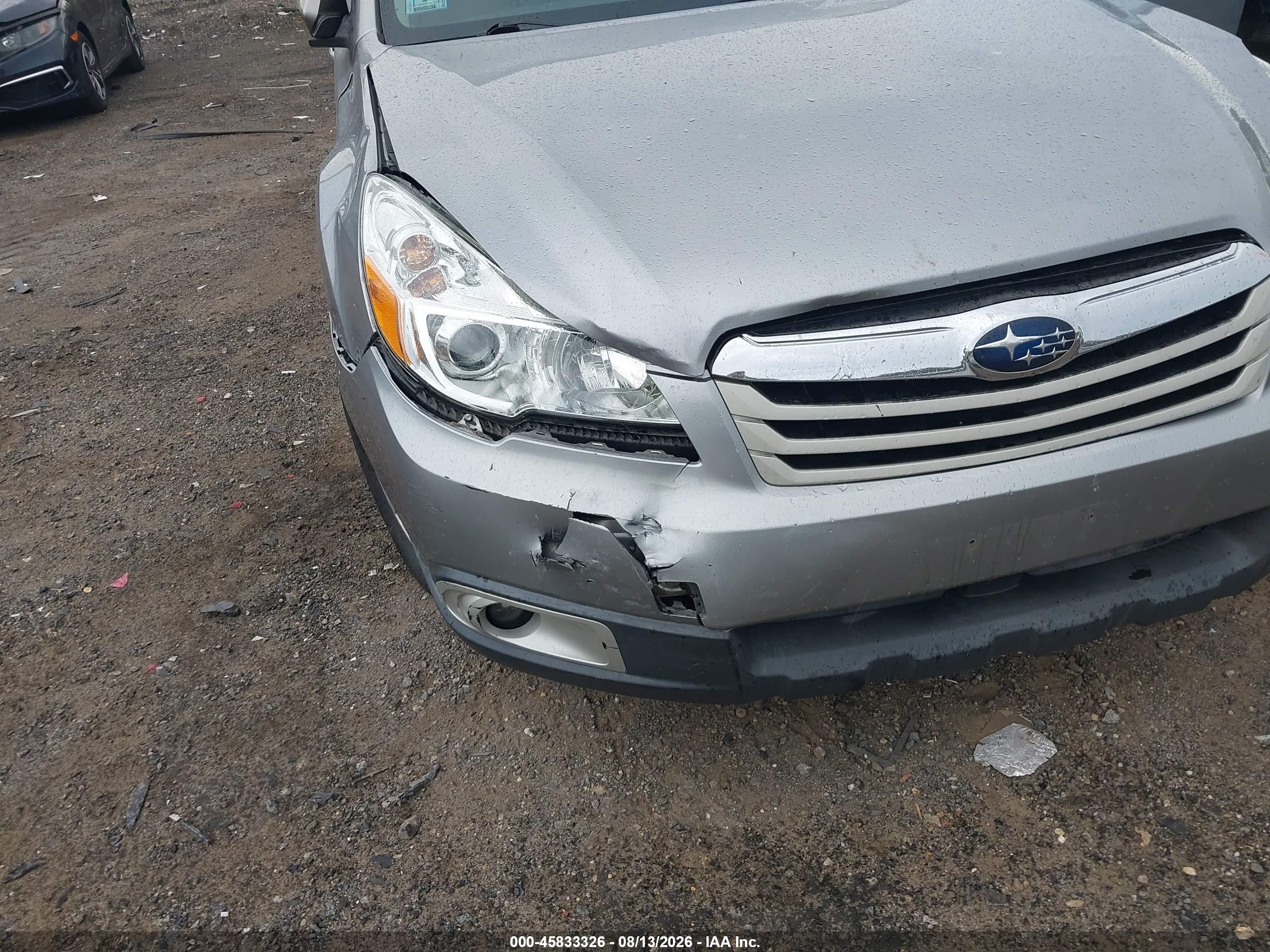 2011 Subaru Outback 2.5i Limited Silver vin: 4S4BRBLC7B3351890