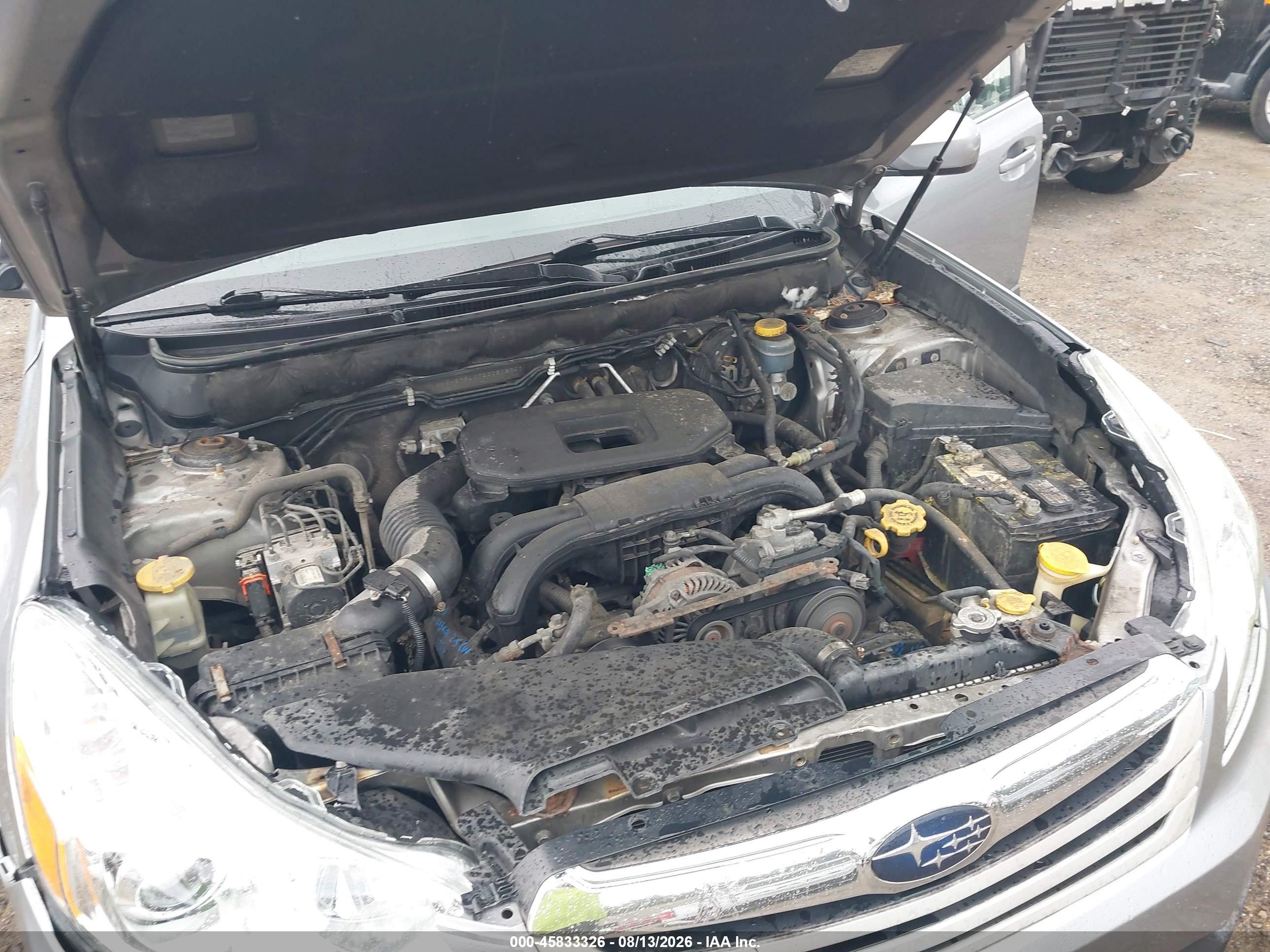 2011 Subaru Outback 2.5i Limited Silver vin: 4S4BRBLC7B3351890