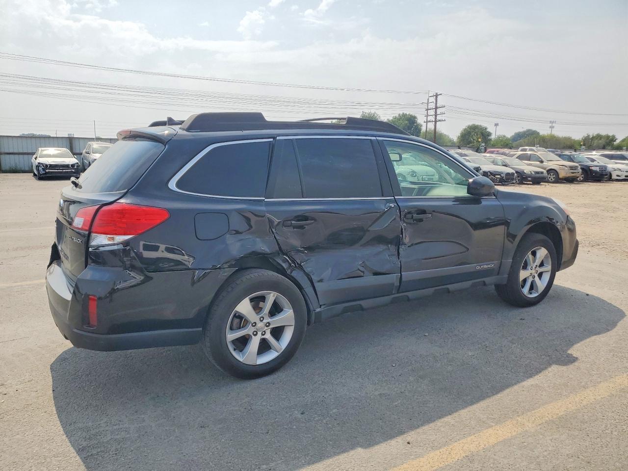 2013 Subaru Outback 2.5i Limited Black vin: 4S4BRBLC7D3269287