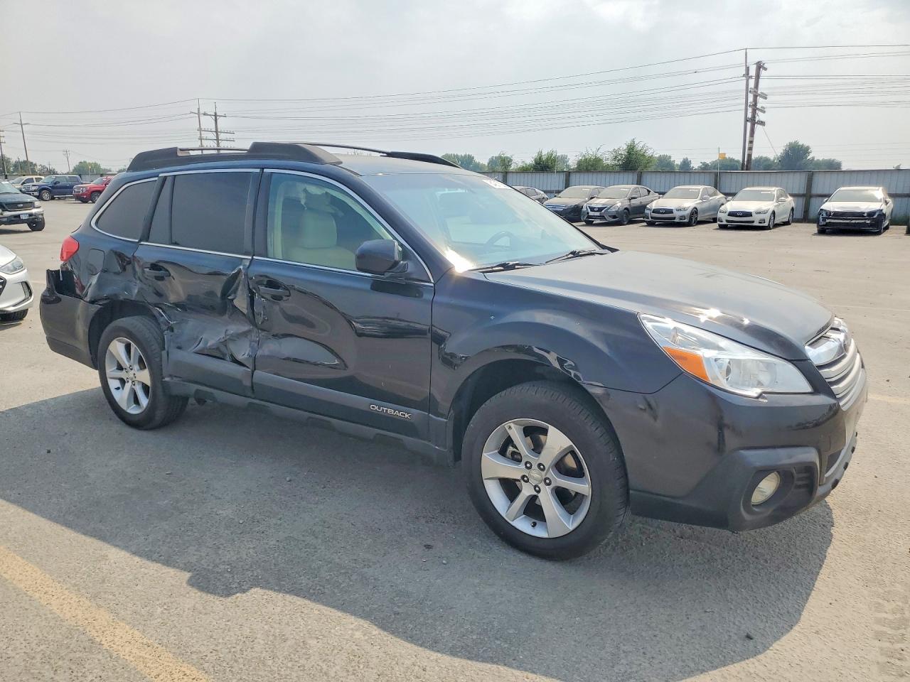 2013 Subaru Outback 2.5i Limited Black vin: 4S4BRBLC7D3269287