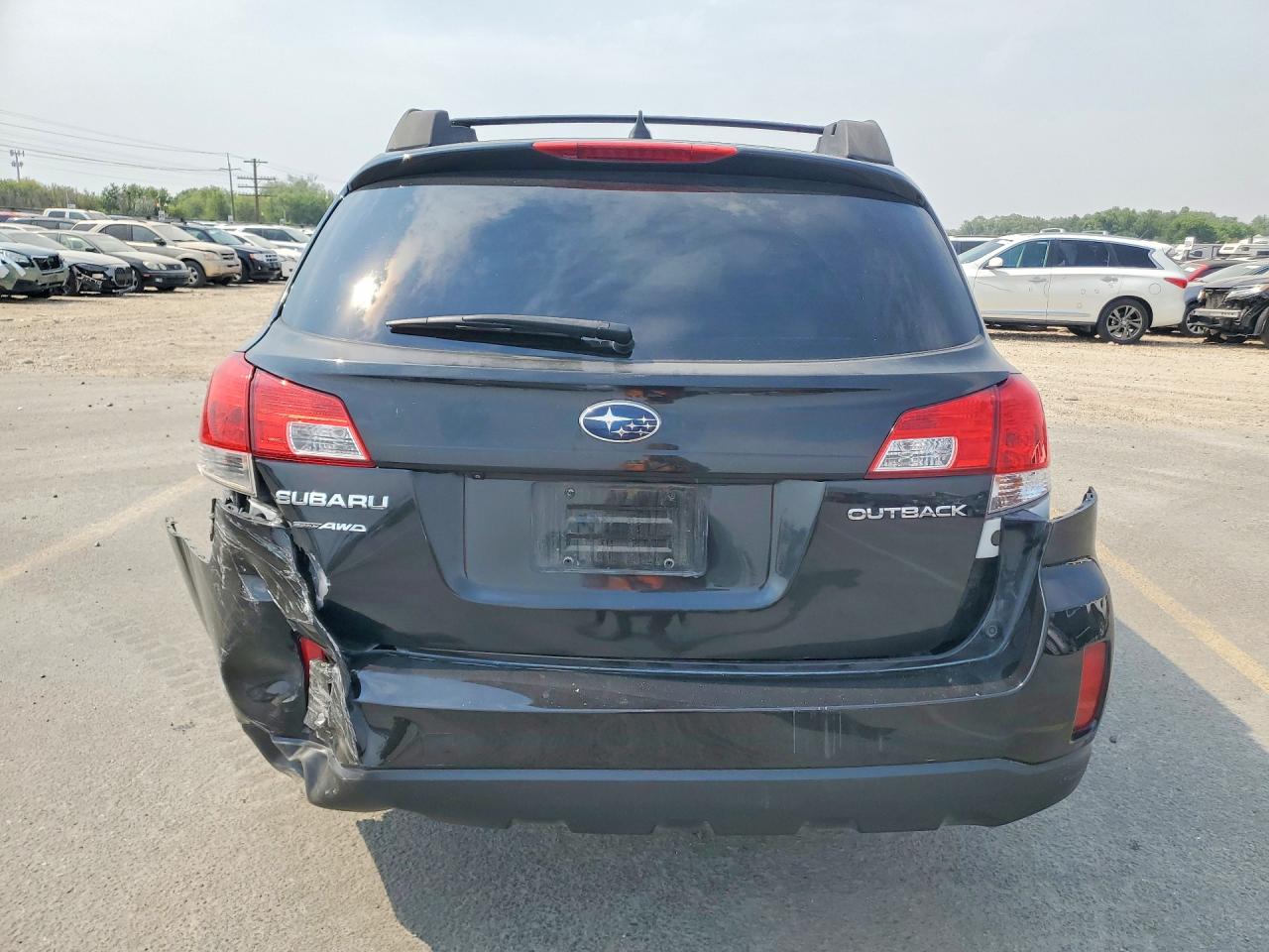 2013 Subaru Outback 2.5i Limited Black vin: 4S4BRBLC7D3269287