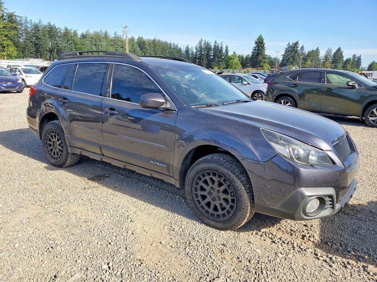 2013 Subaru Outback 2.5i Limited Gray vin: 4S4BRBLC7D3303762