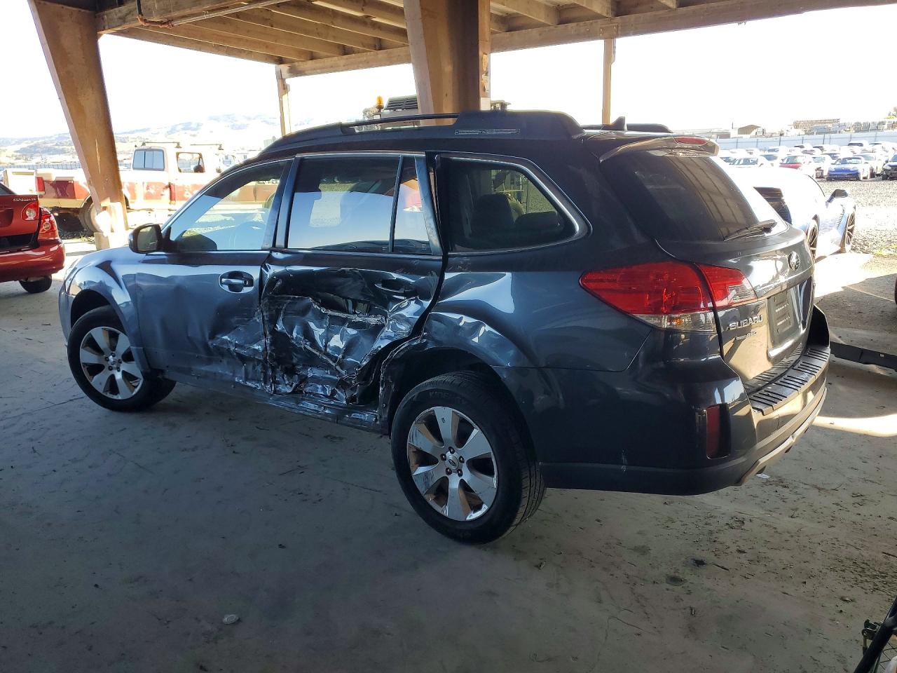 2012 Subaru Outback 2.5i Limited Gray vin: 4S4BRBLC8C3264579