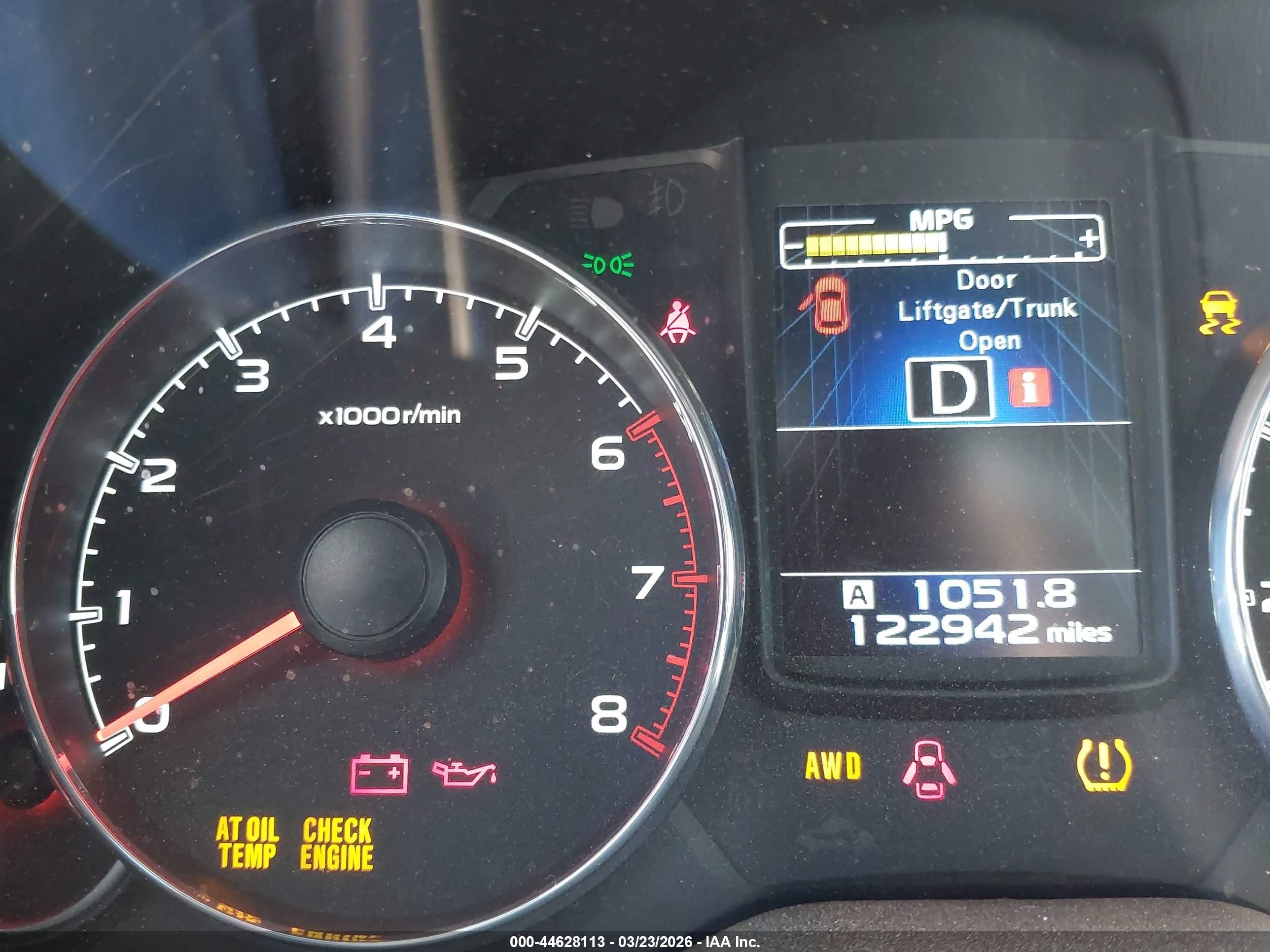 2014 Subaru Outback 2.5i Limited Dark Blue vin: 4S4BRBLC8E3321852