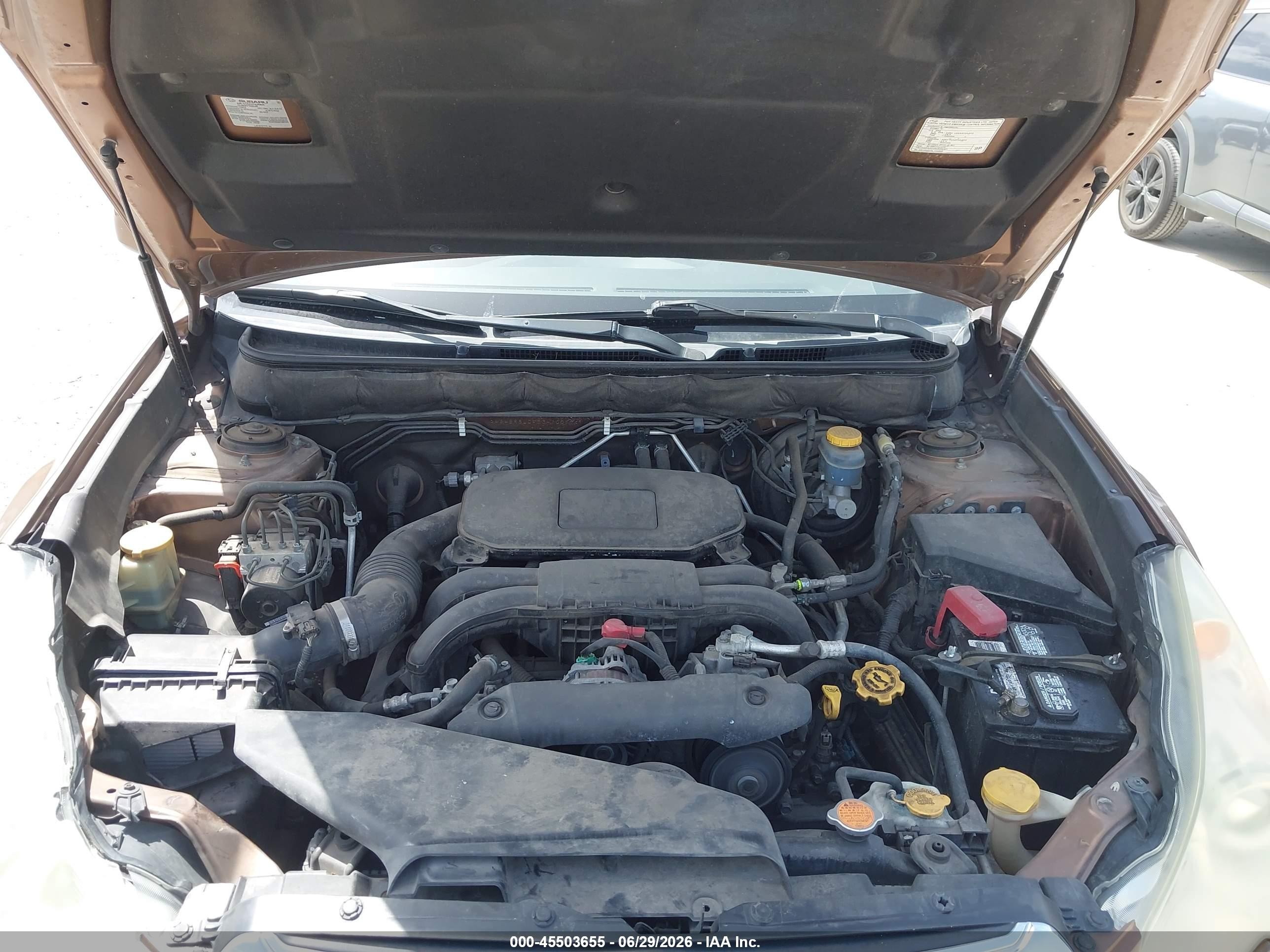 2011 Subaru Outback 2.5i Limited Коричневый vin: 4S4BRBLC9B3410017