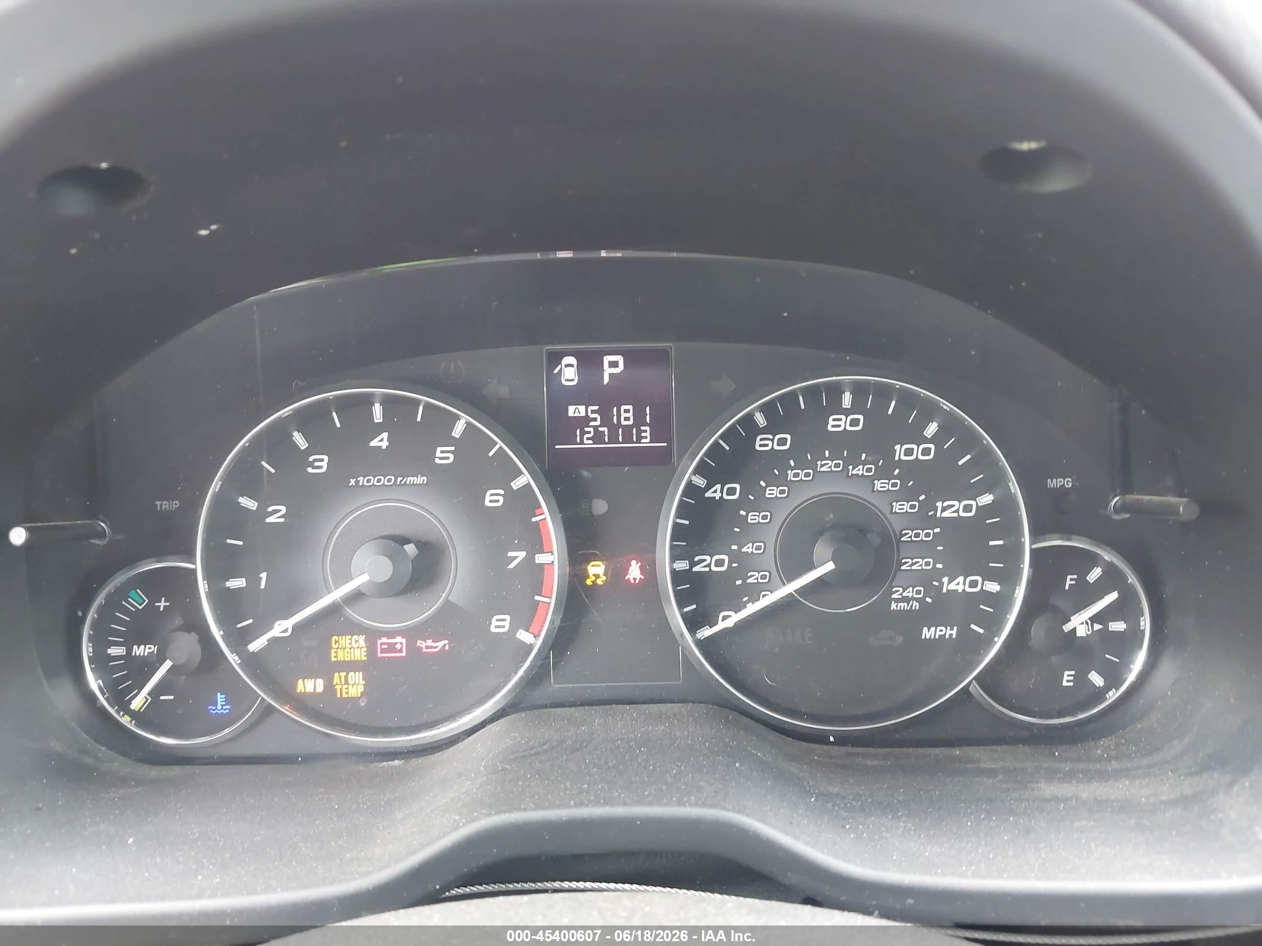 2012 Subaru Outback 2.5i Limited White vin: 4S4BRBLC9C3216735