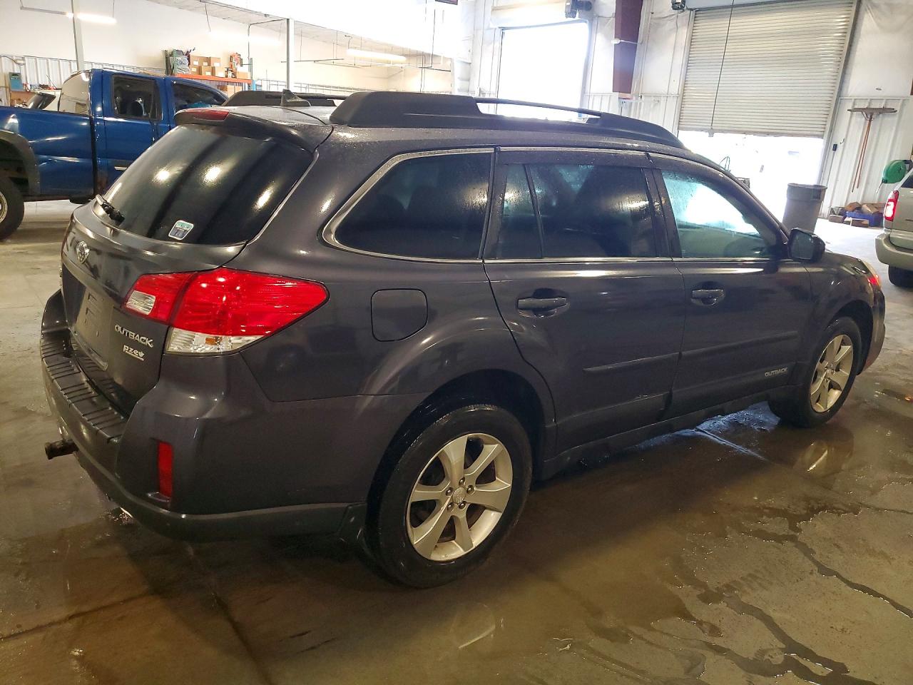 2013 Subaru Outback 2.5i Limited Gray vin: 4S4BRBLC9D3249820
