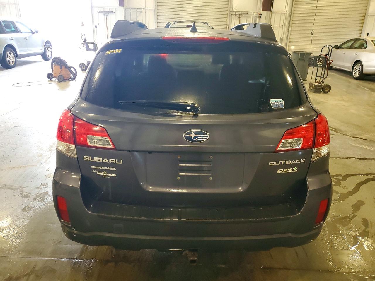 2013 Subaru Outback 2.5i Limited Gray vin: 4S4BRBLC9D3249820