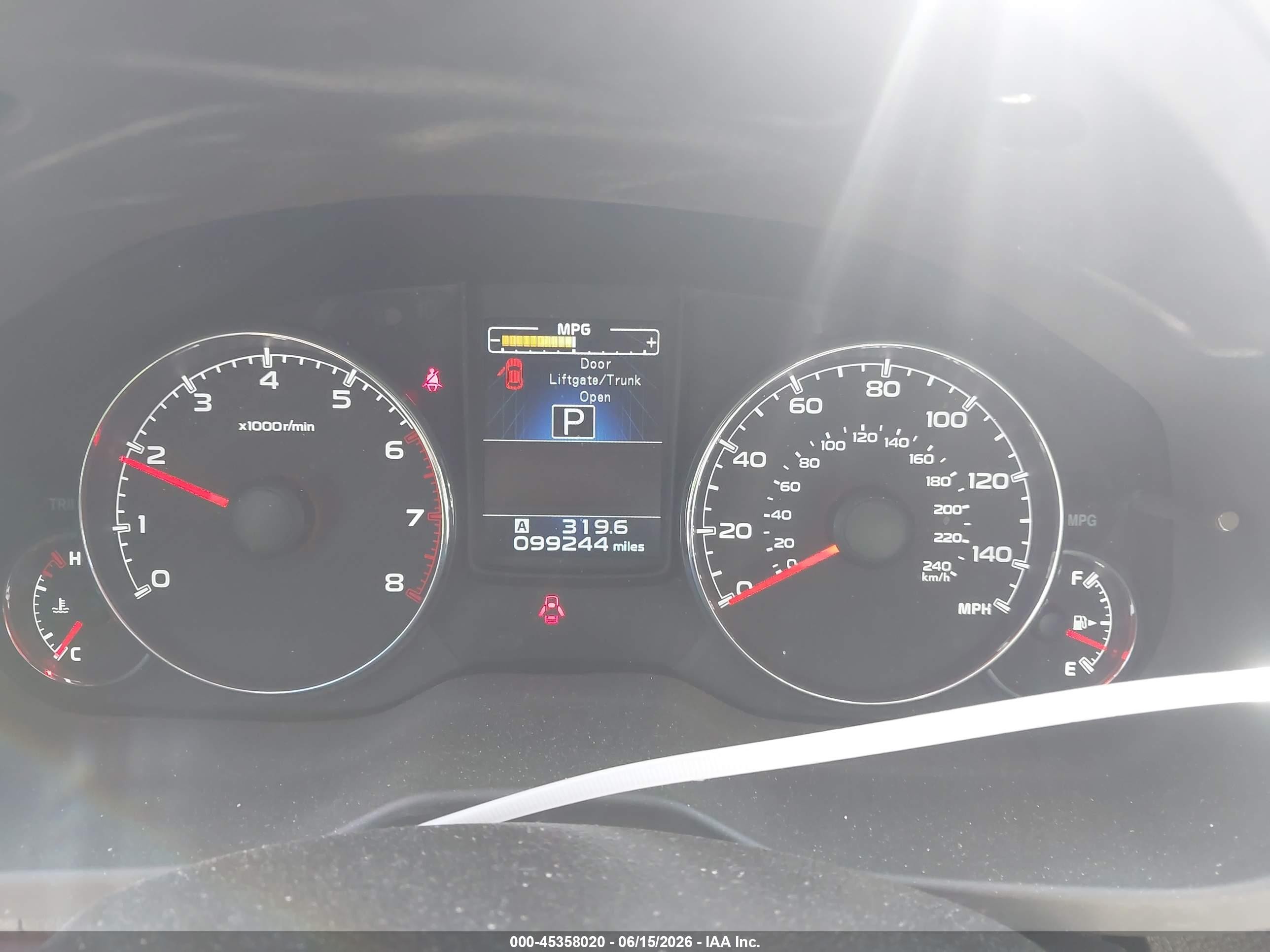2013 Subaru Outback 2.5i Limited Blue vin: 4S4BRBLC9D3299469