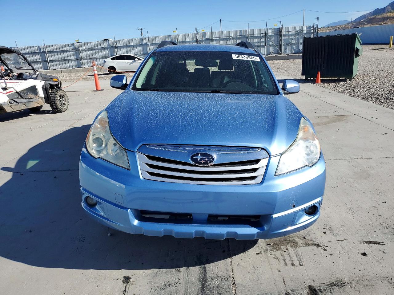 2012 Subaru Outback 2.5i Limited Blue vin: 4S4BRBLCXC3277043