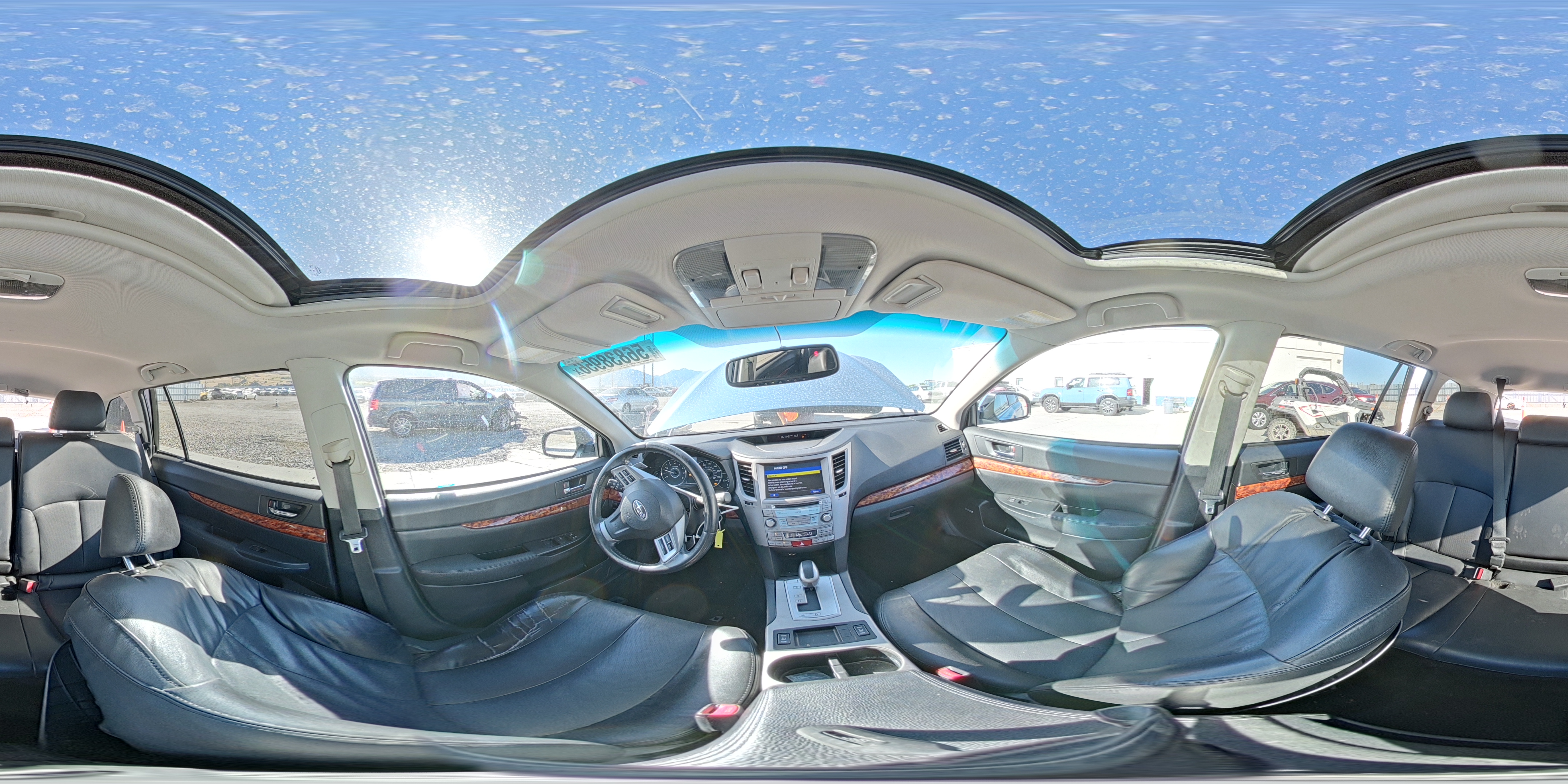 2012 Subaru Outback 2.5i Limited Blue vin: 4S4BRBLCXC3277043