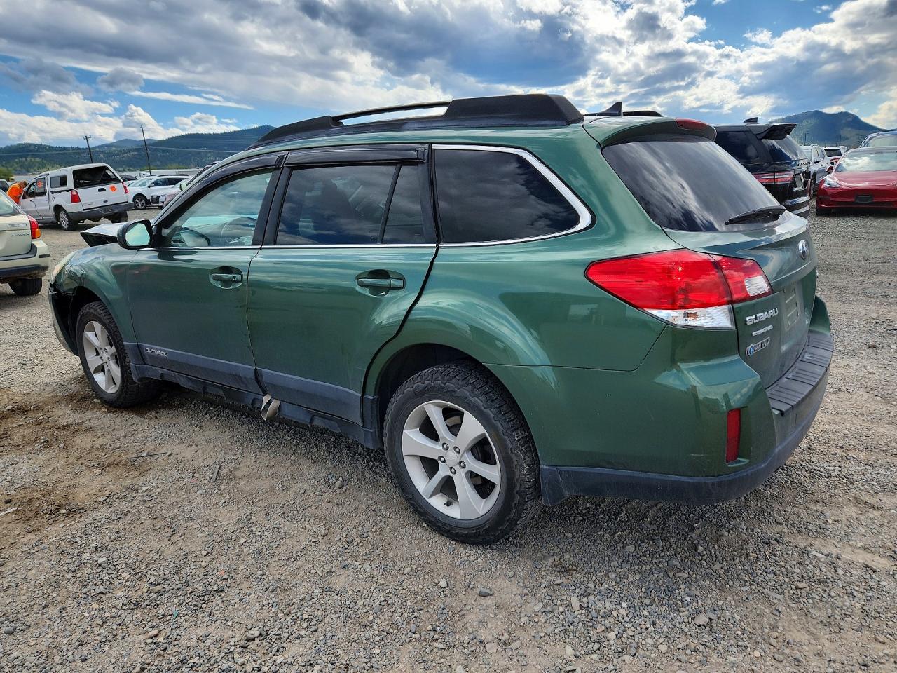 2013 Subaru Outback 2.5i Limited Green vin: 4S4BRBLCXD3260776