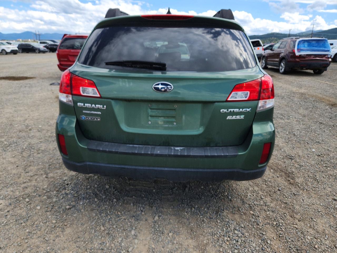 2013 Subaru Outback 2.5i Limited Green vin: 4S4BRBLCXD3260776