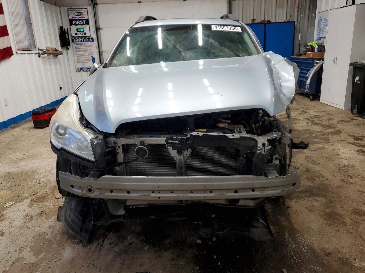 2013 Subaru Outback 2.5i Limited Синий vin: 4S4BRBLCXD3274127
