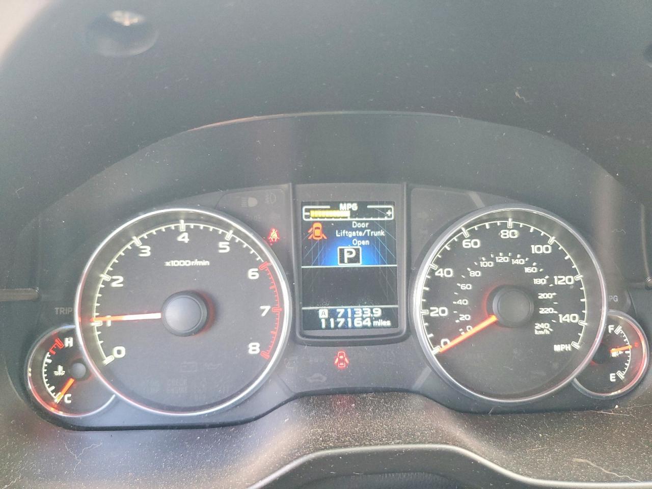 2014 Subaru Outback 2.5i Limited Зеленый vin: 4S4BRBLCXE3203186
