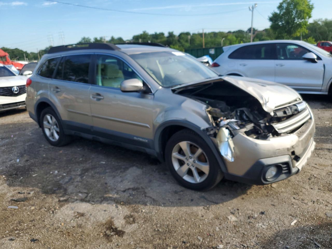 2014 Subaru Outback Tan vin: 4S4BRBLCXE3268006