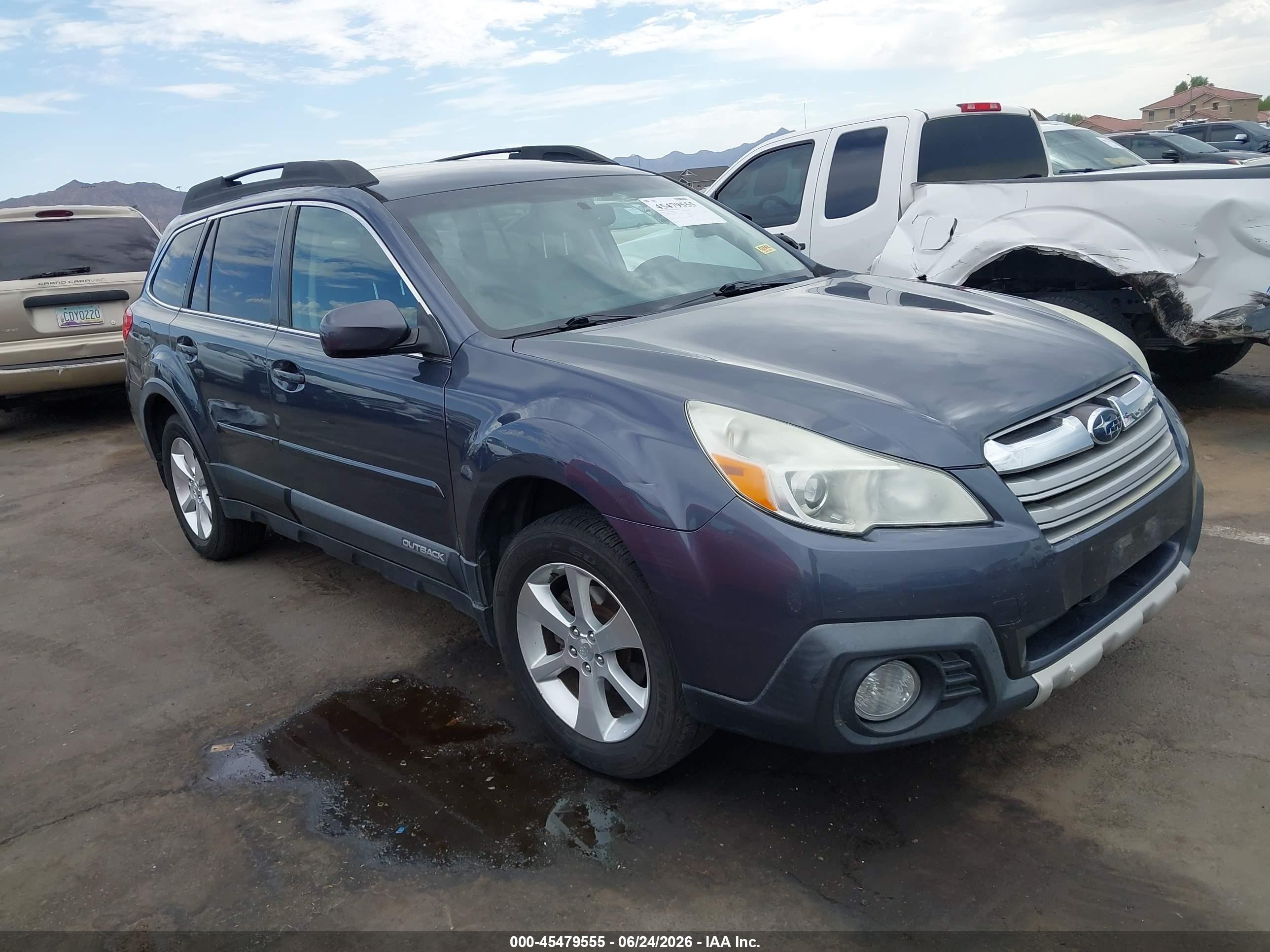 2014 Subaru Outback 2.5i Limited Gray vin: 4S4BRBMC2E3283792