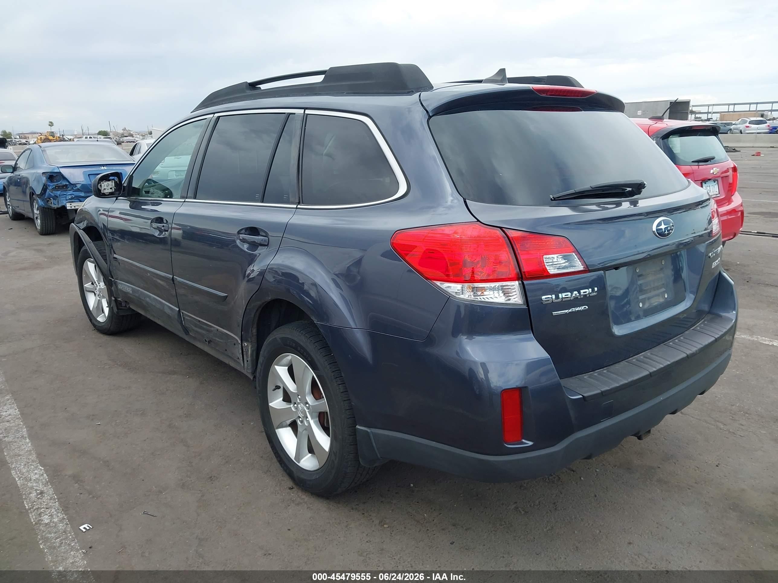 2014 Subaru Outback 2.5i Limited Gray vin: 4S4BRBMC2E3283792