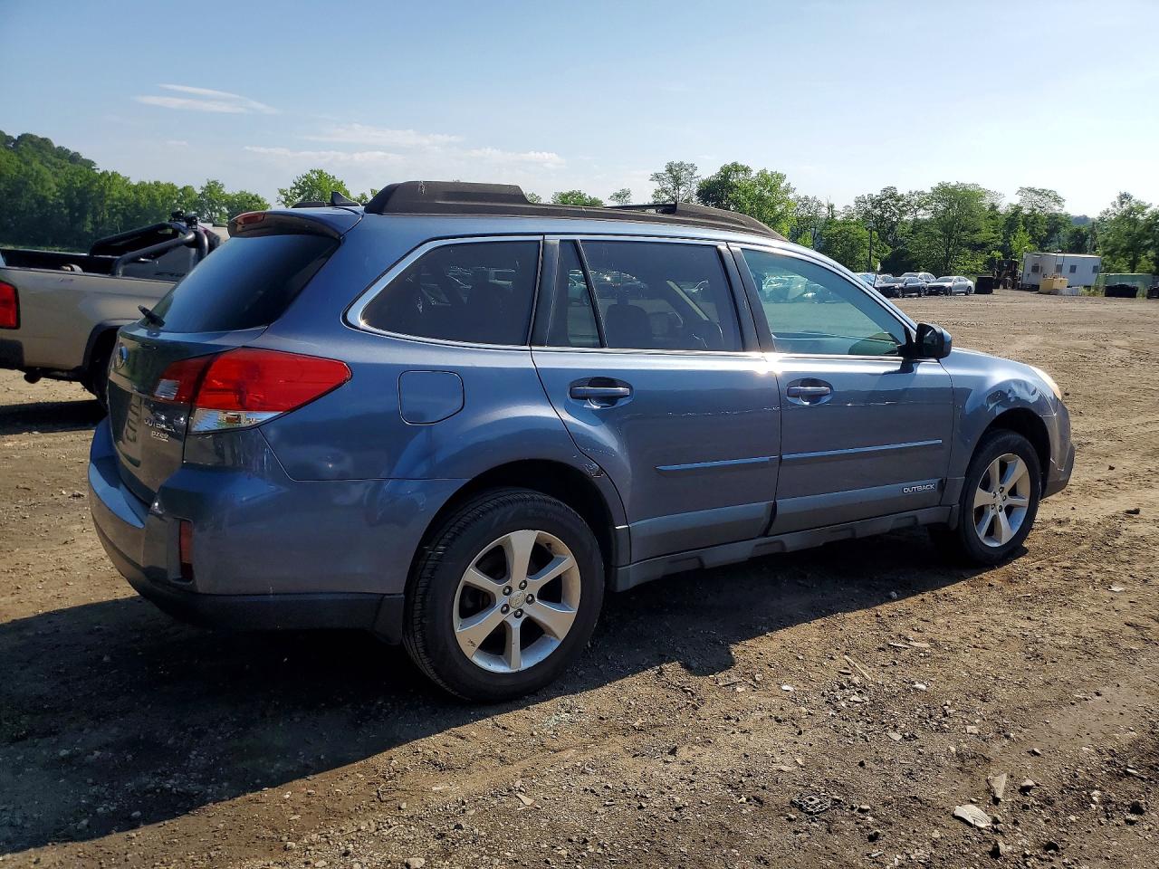2014 Subaru Outback 2.5i Limited Синий vin: 4S4BRBMC3E3204419