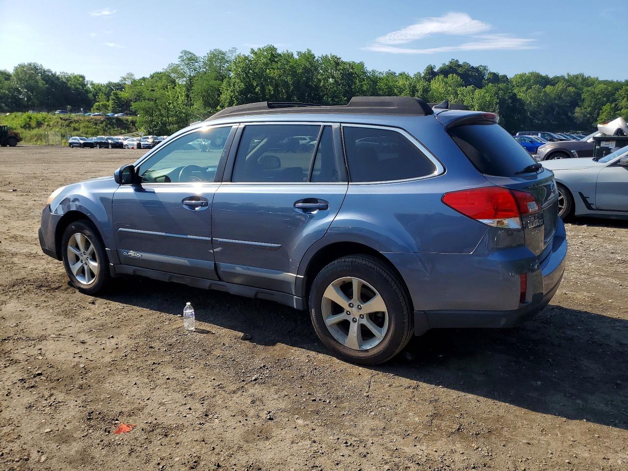 2014 Subaru Outback 2.5i Limited Синий vin: 4S4BRBMC3E3204419