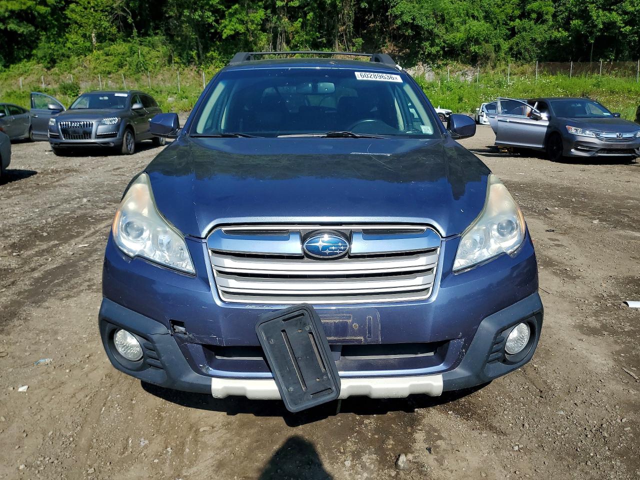2014 Subaru Outback 2.5i Limited Синий vin: 4S4BRBMC3E3204419