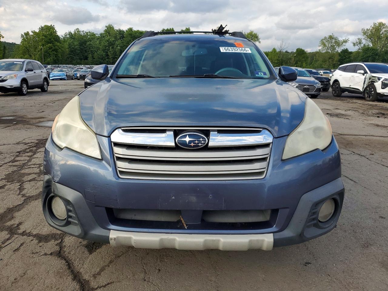 2014 Subaru Outback 2.5i Limited Blue vin: 4S4BRBMC4E3201058