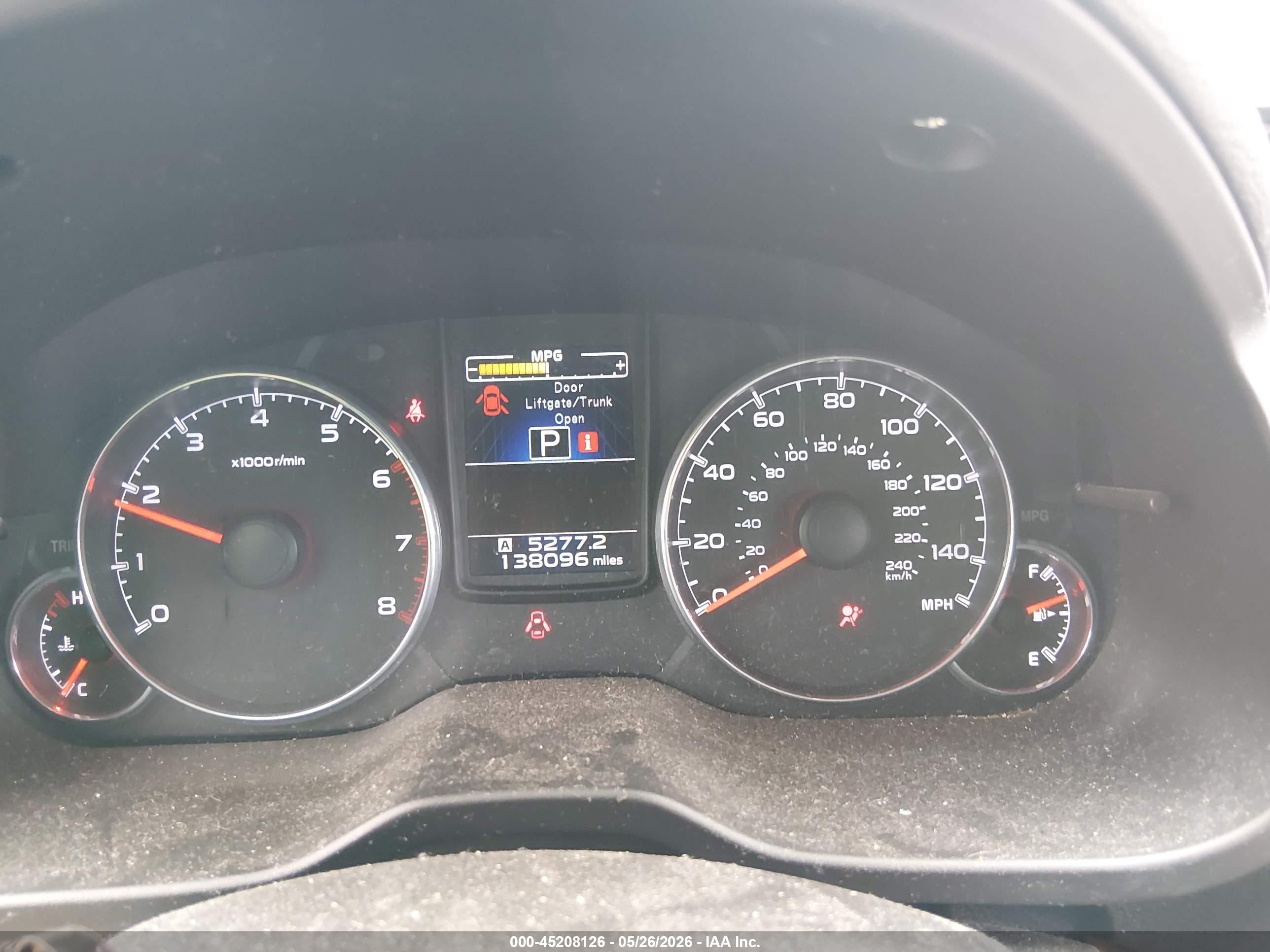 2014 Subaru Outback 2.5i Limited Blue vin: 4S4BRBMC6E3298585