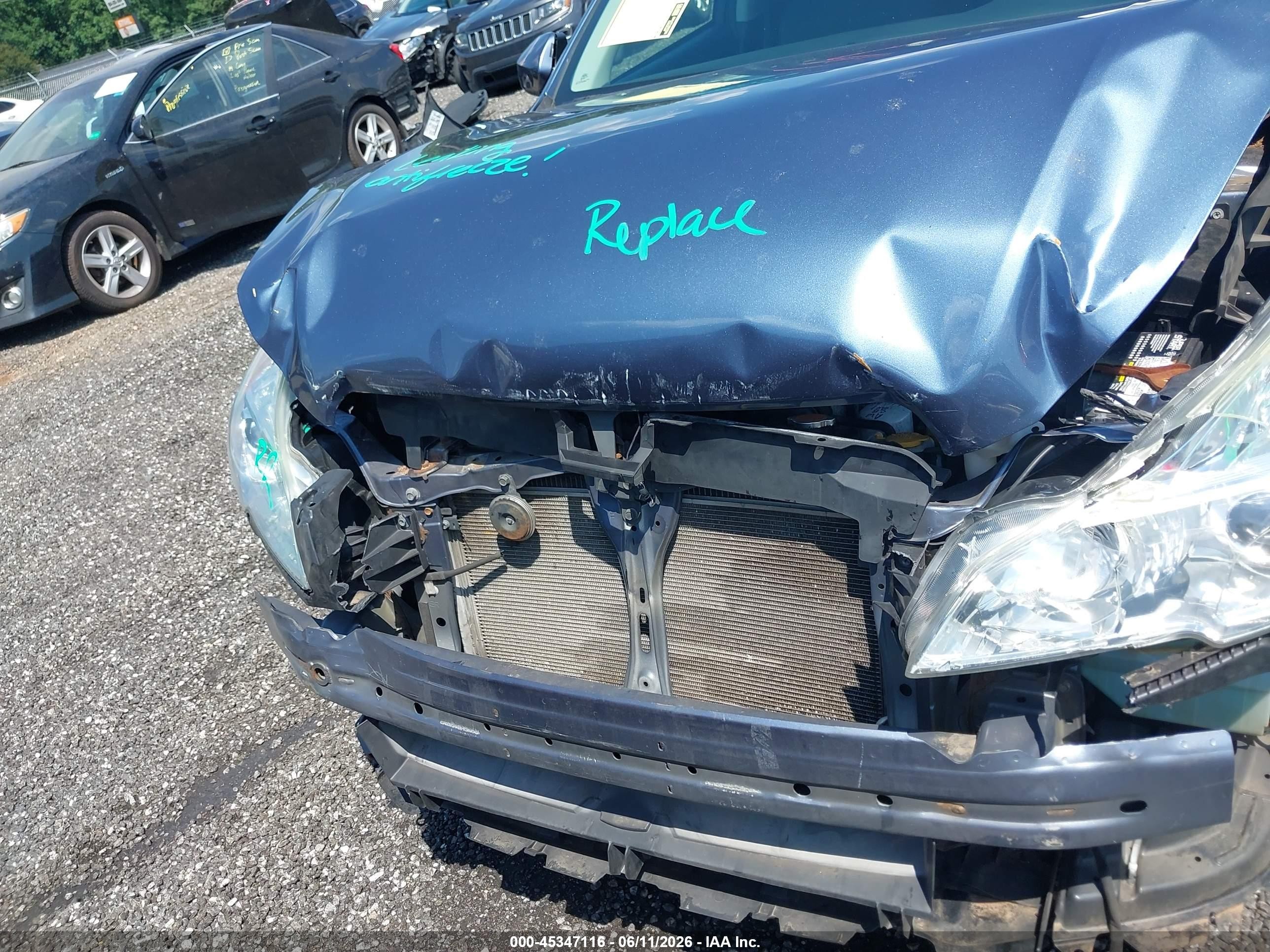 2014 Subaru Outback 2.5i Limited Blue vin: 4S4BRBMC7E3203368