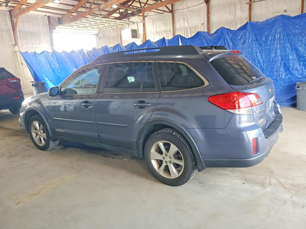 2014 Subaru Outback 2.5i Limited Blue vin: 4S4BRBMC7E3326331