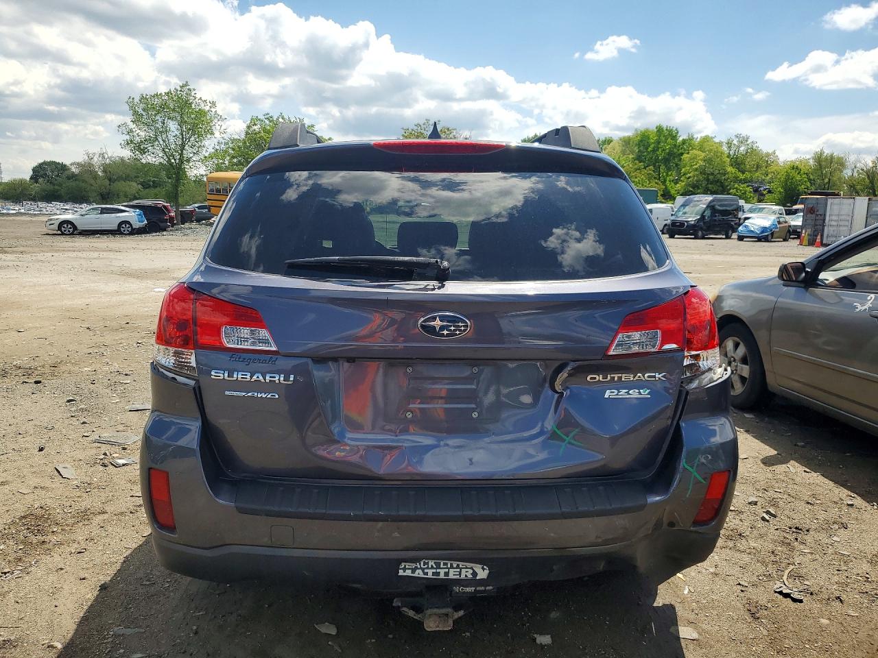 2014 Subaru Outback 2.5i Limited Серый vin: 4S4BRBPC0E3235705