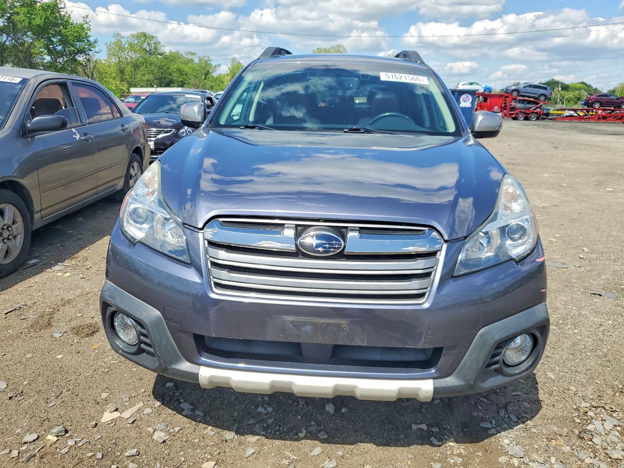 2014 Subaru Outback 2.5i Limited Серый vin: 4S4BRBPC0E3235705