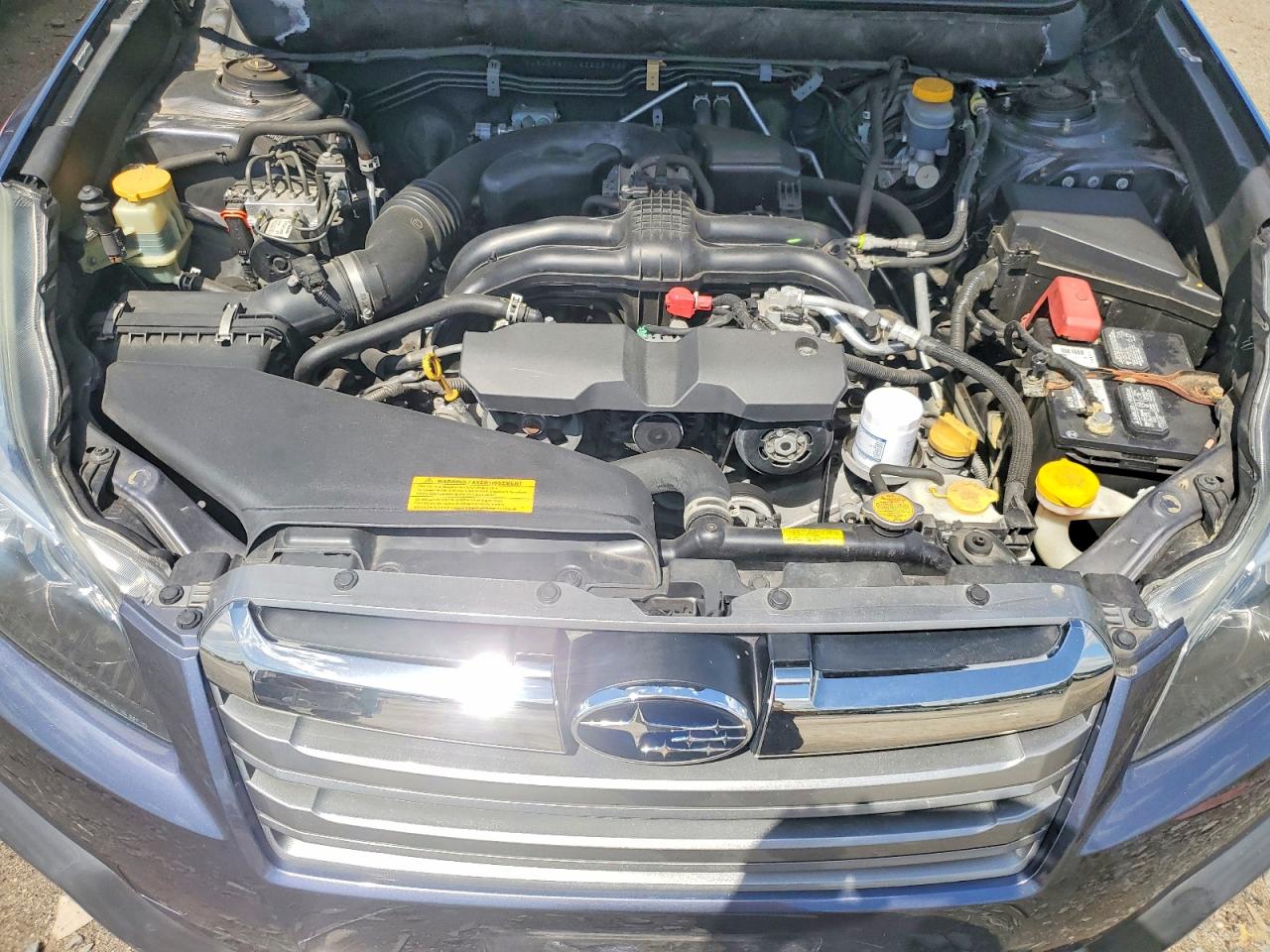 2014 Subaru Outback 2.5i Limited Серый vin: 4S4BRBPC0E3235705