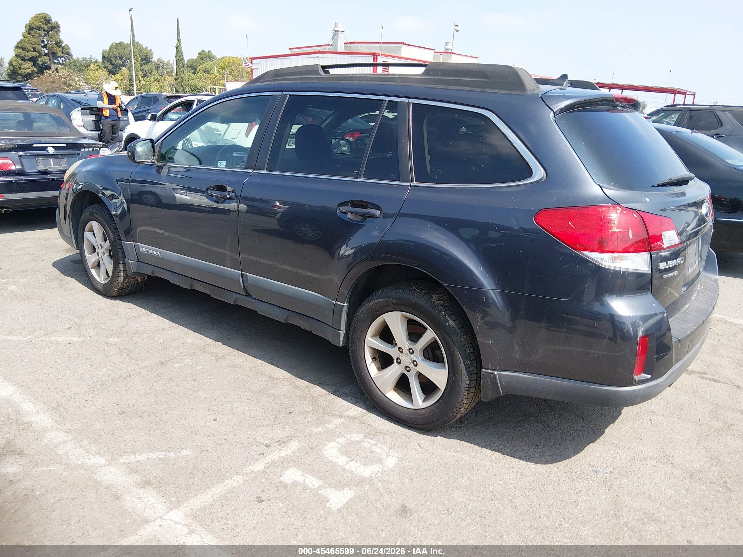 2013 Subaru Outback 2.5i Limited Gray vin: 4S4BRBPC1D3306974