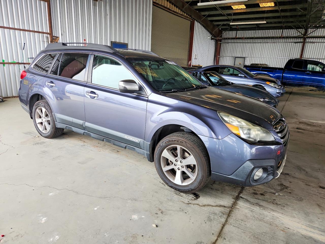 2014 Subaru Outback 2.5i Limited Gray vin: 4S4BRBPC1E3312985