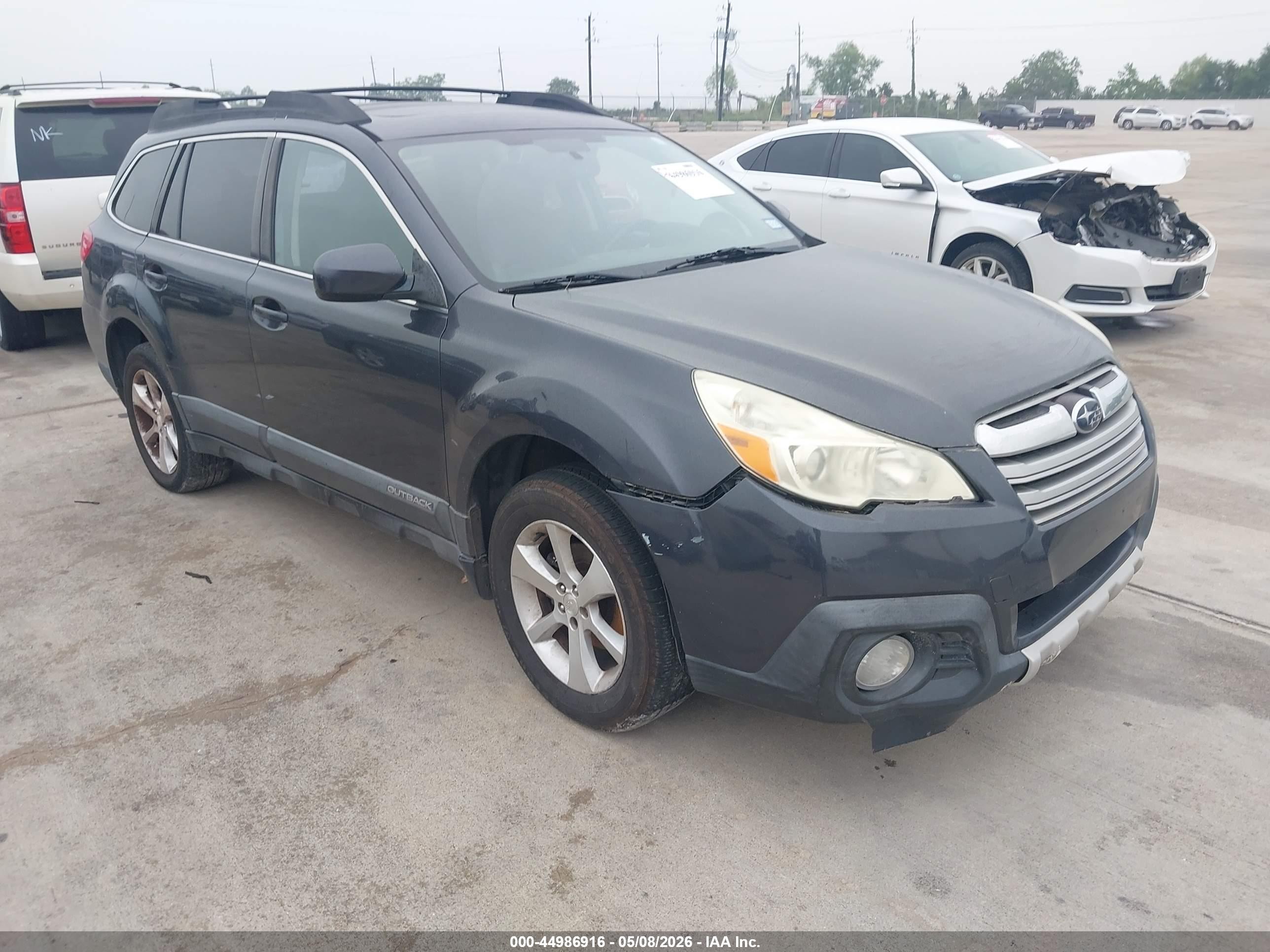 2013 Subaru Outback 2.5i Limited Gray vin: 4S4BRBPC2D3223778