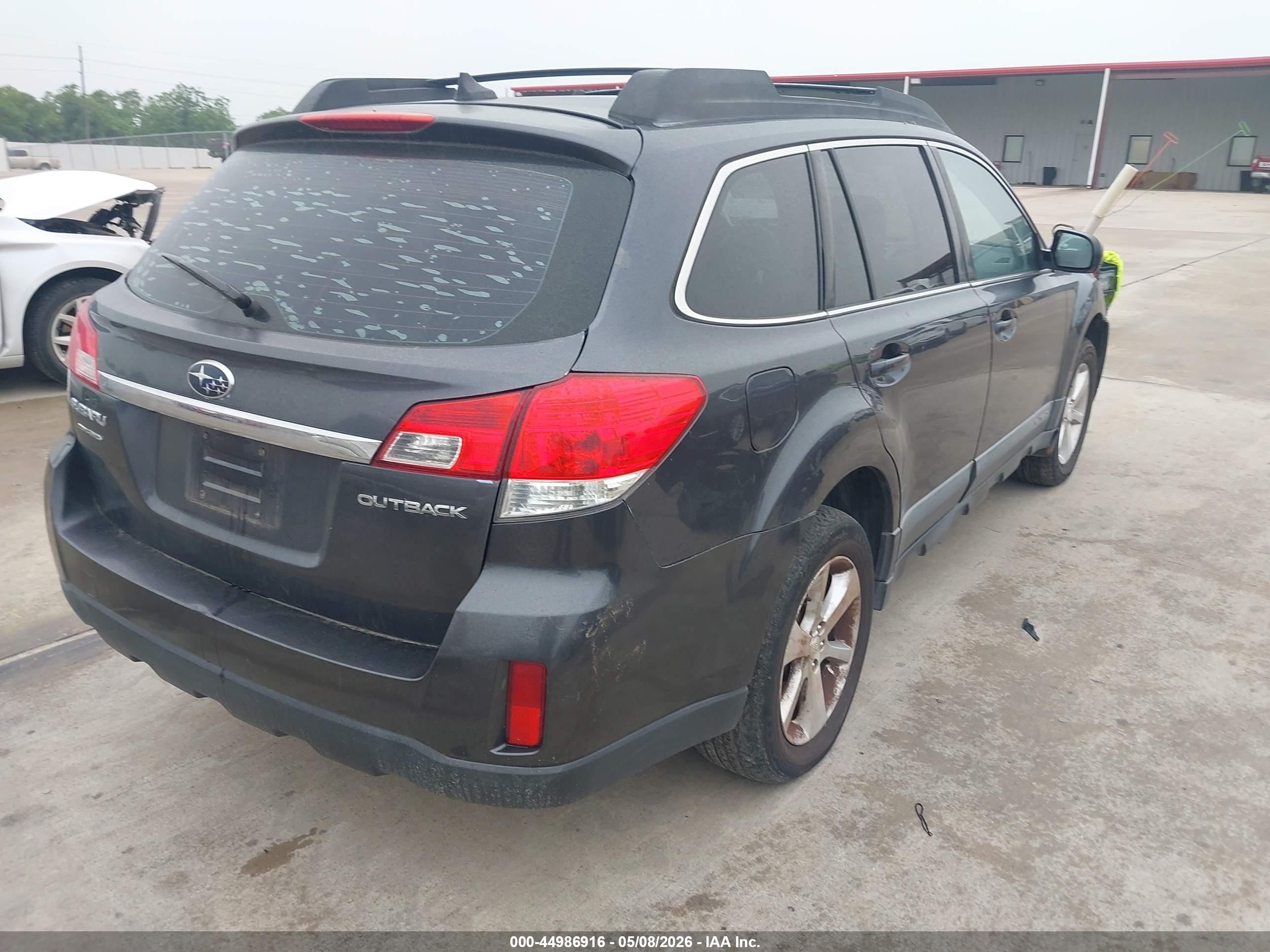 2013 Subaru Outback 2.5i Limited Gray vin: 4S4BRBPC2D3223778