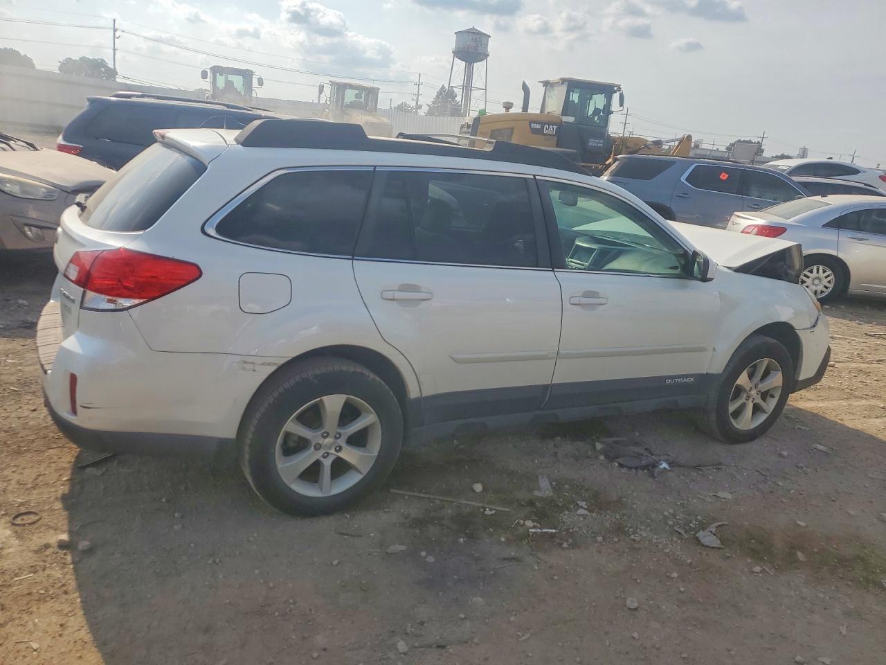 2013 Subaru Outback 2.5i Limited White vin: 4S4BRBPC3D3300433