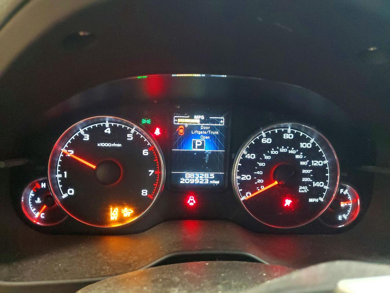2014 Subaru Outback 2.5i Limited Blue vin: 4S4BRBPC3E3202617
