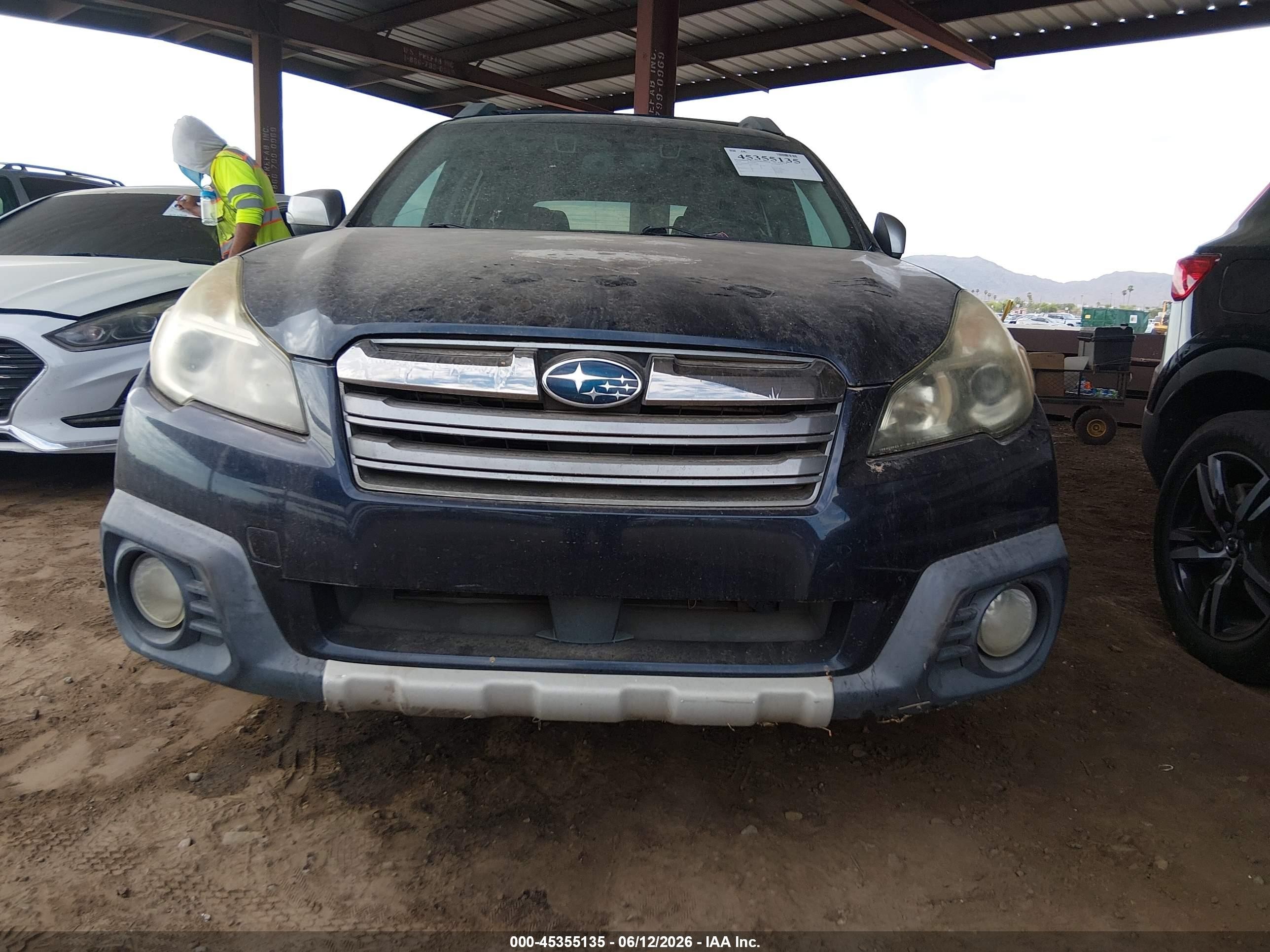2014 Subaru Outback 2.5i Limited Black vin: 4S4BRBPC3E3223189