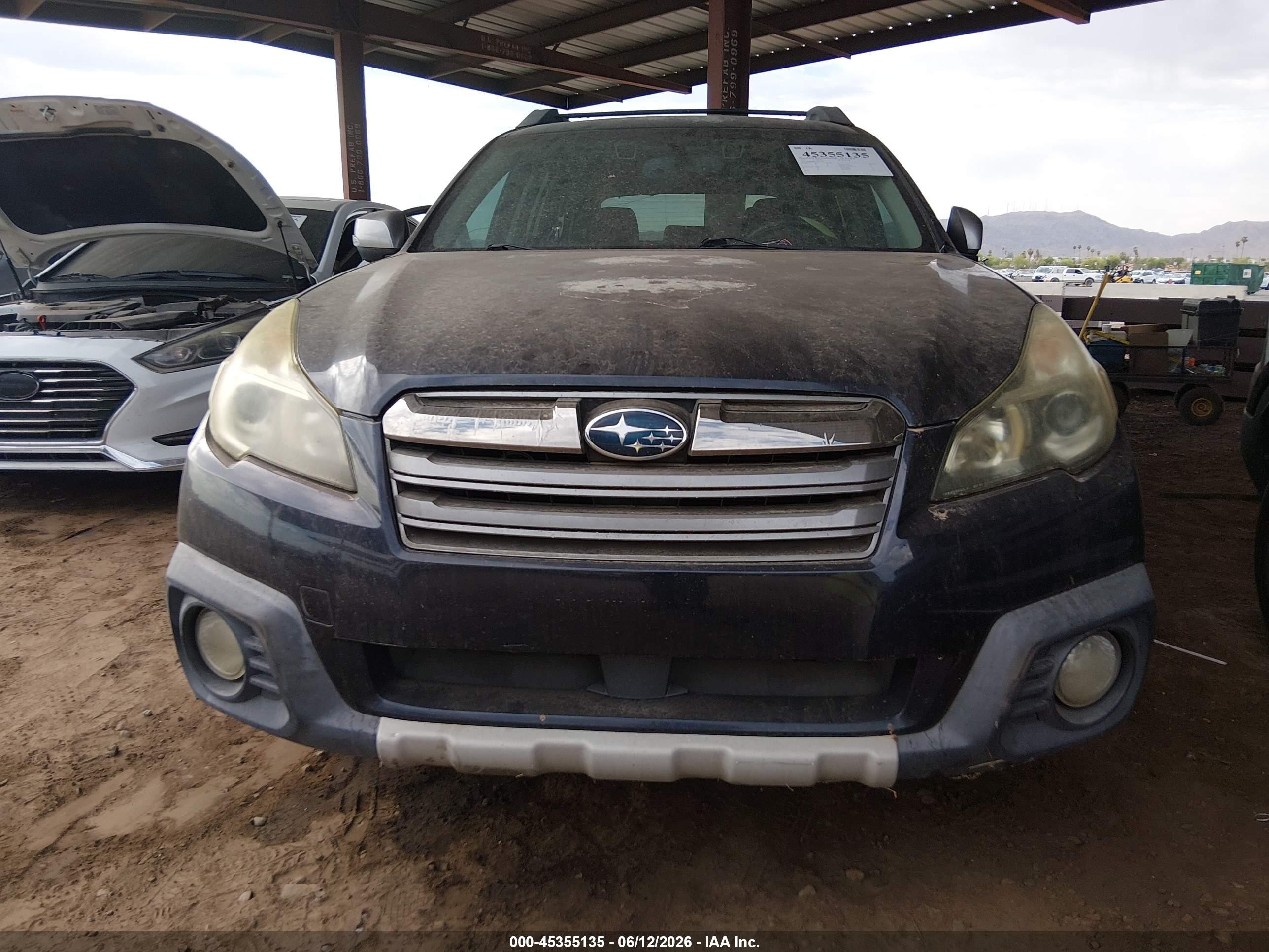 2014 Subaru Outback 2.5i Limited Black vin: 4S4BRBPC3E3223189