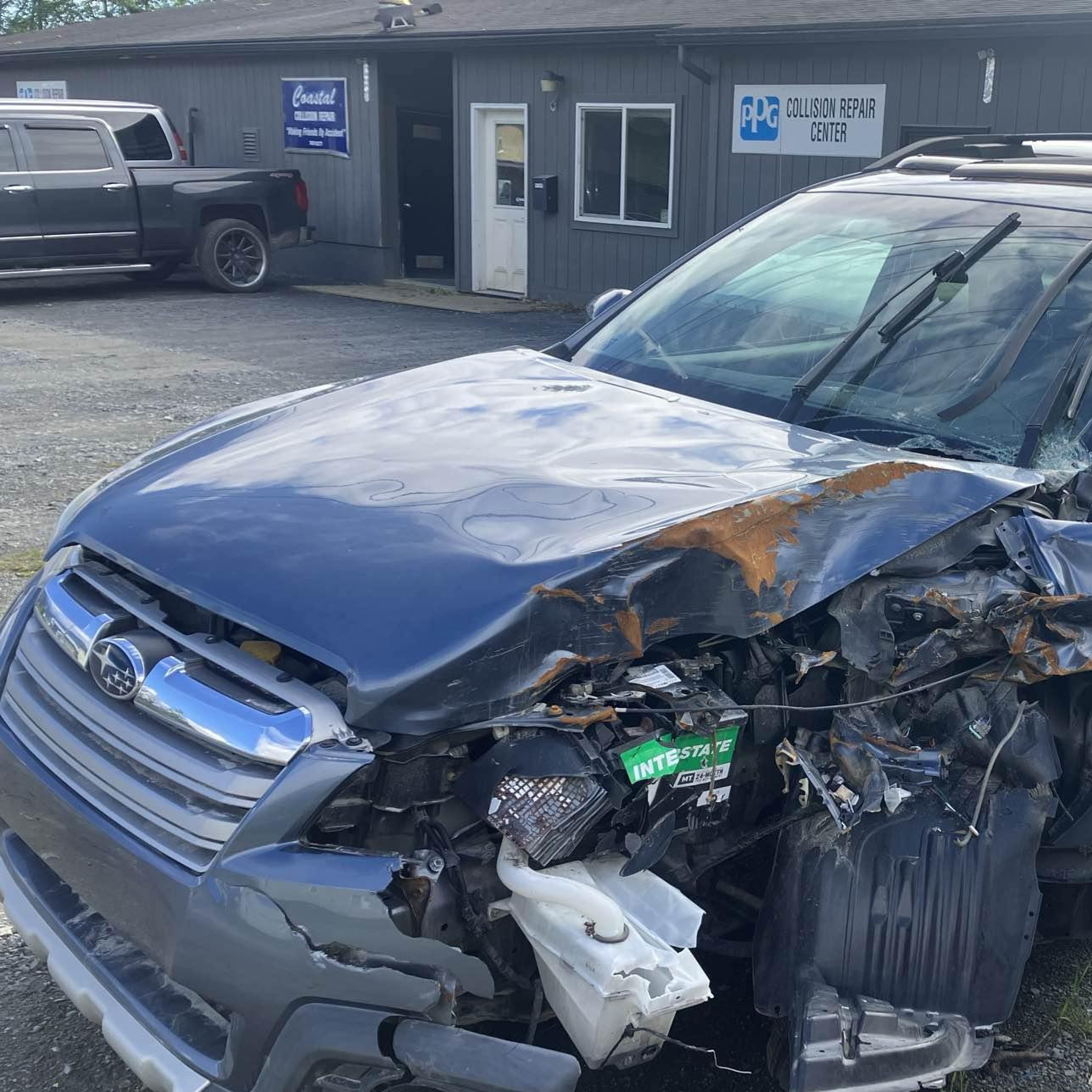 2013 Subaru Outback 2.5i Limited Синий vin: 4S4BRBPC4D3244759
