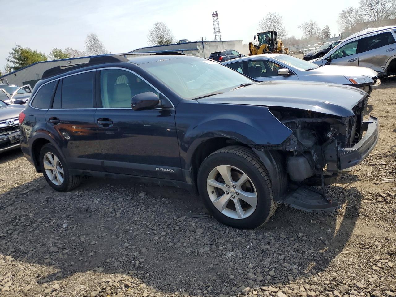 2013 Subaru Outback 2.5i Limited Синий vin: 4S4BRBPC4D3321775
