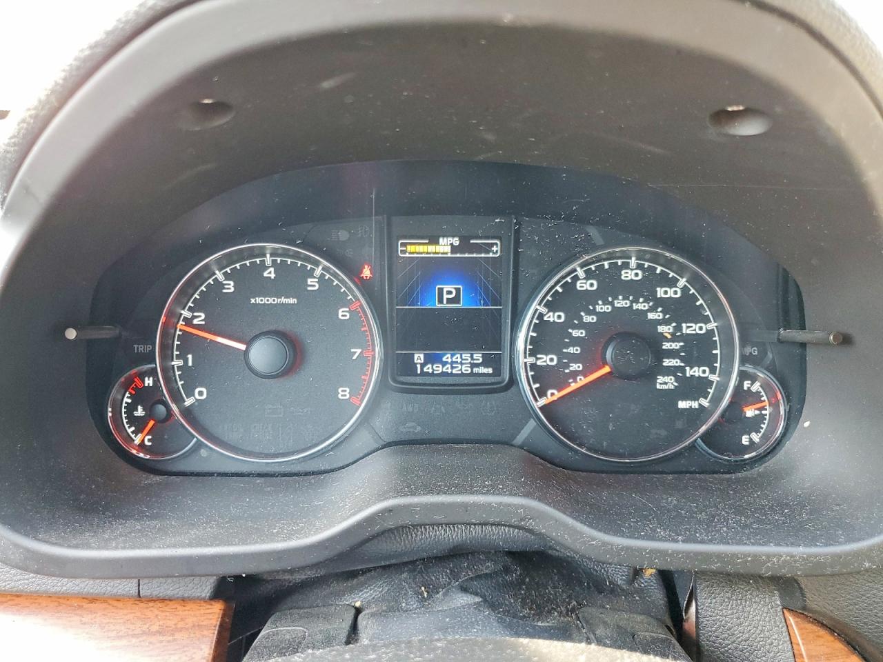 2013 Subaru Outback 2.5i Limited Синий vin: 4S4BRBPC4D3321775