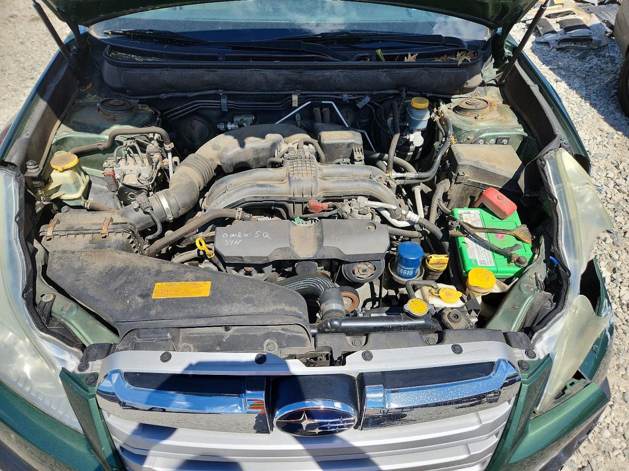 2013 Subaru Outback 2.5i Limited Green vin: 4S4BRBPC5D3296479