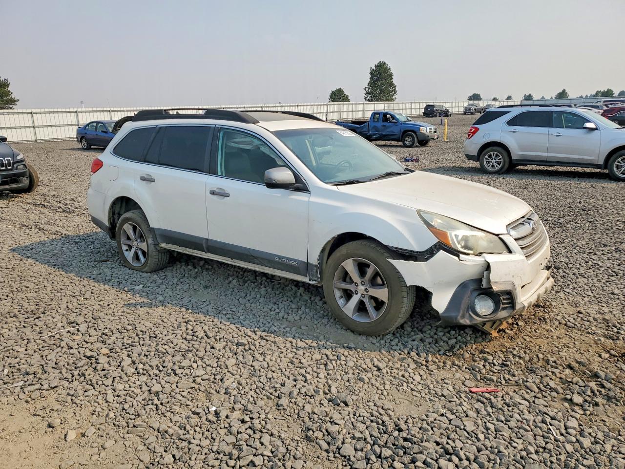 2014 Subaru Outback 2.5i Limited Белый vin: 4S4BRBPC5E3309183