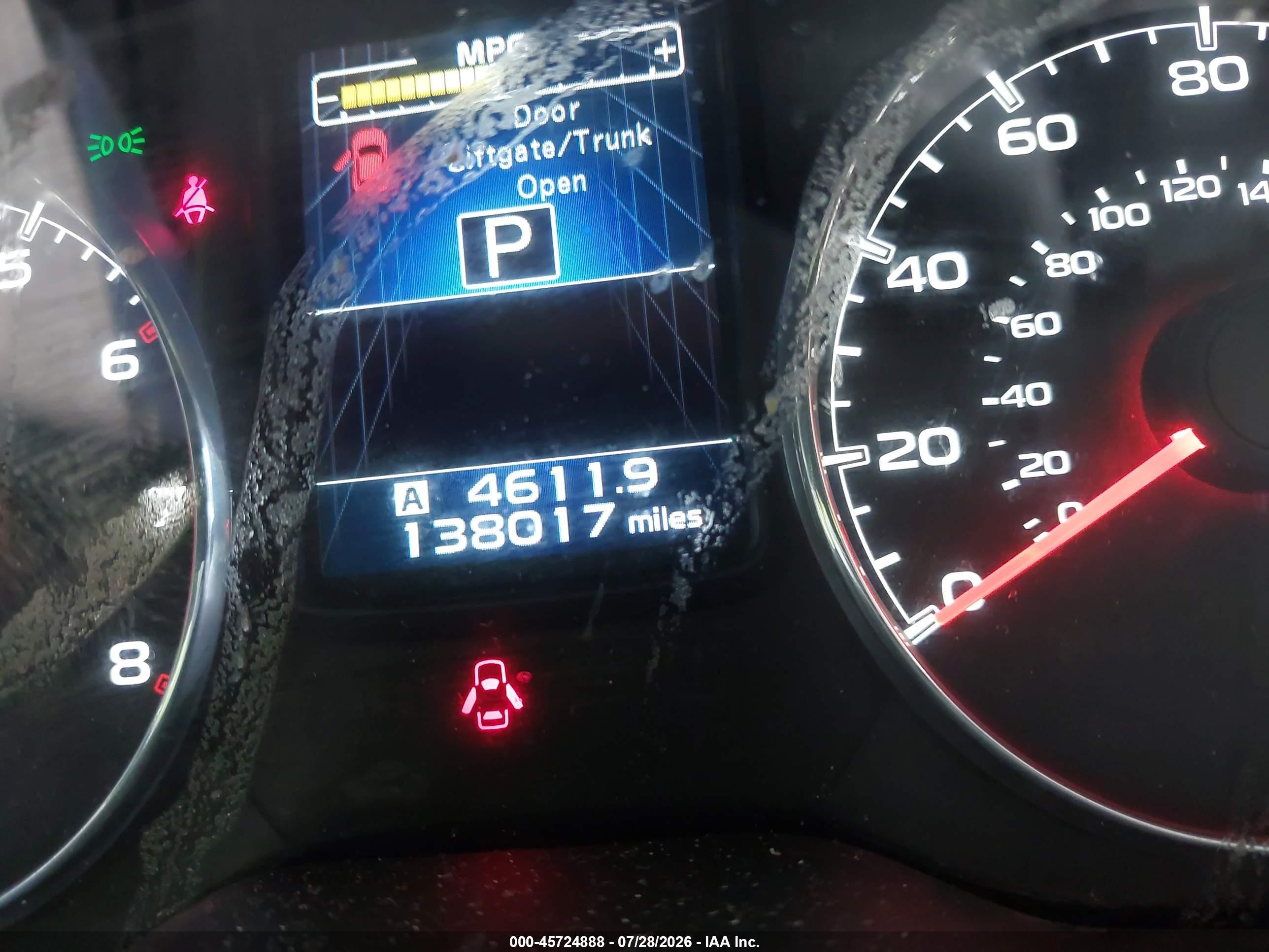 2014 Subaru Outback 2.5i Limited White vin: 4S4BRBPC5E3317381