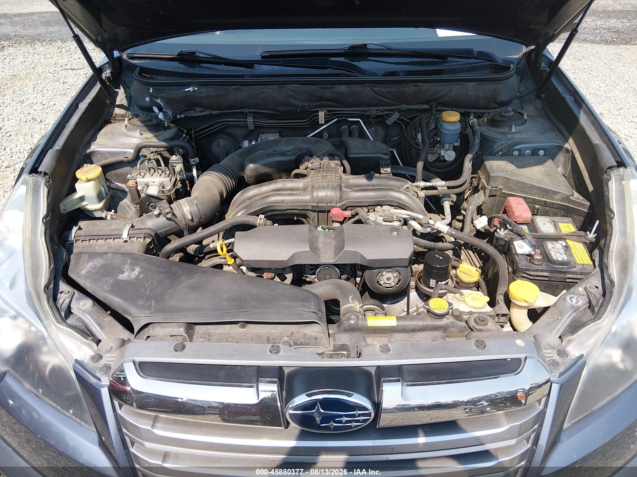 2014 Subaru Outback 2.5i Limited Gray vin: 4S4BRBPC6E3284830